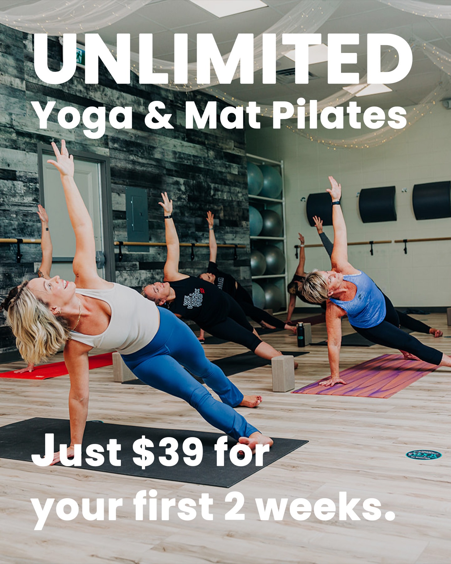 Lost 'n Found Yoga Facebook ad from Dec 31, 2025