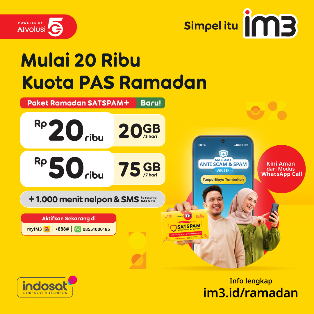 Indosat IM3 Facebook ad