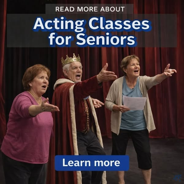 New Deal Facebook ad: Understanding Acting Classes for Seniors