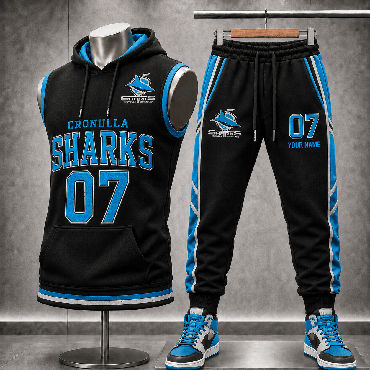 NRL Rabbitohs Gifts Facebook ad: SHARKS FANS: Custom Gear Alert!