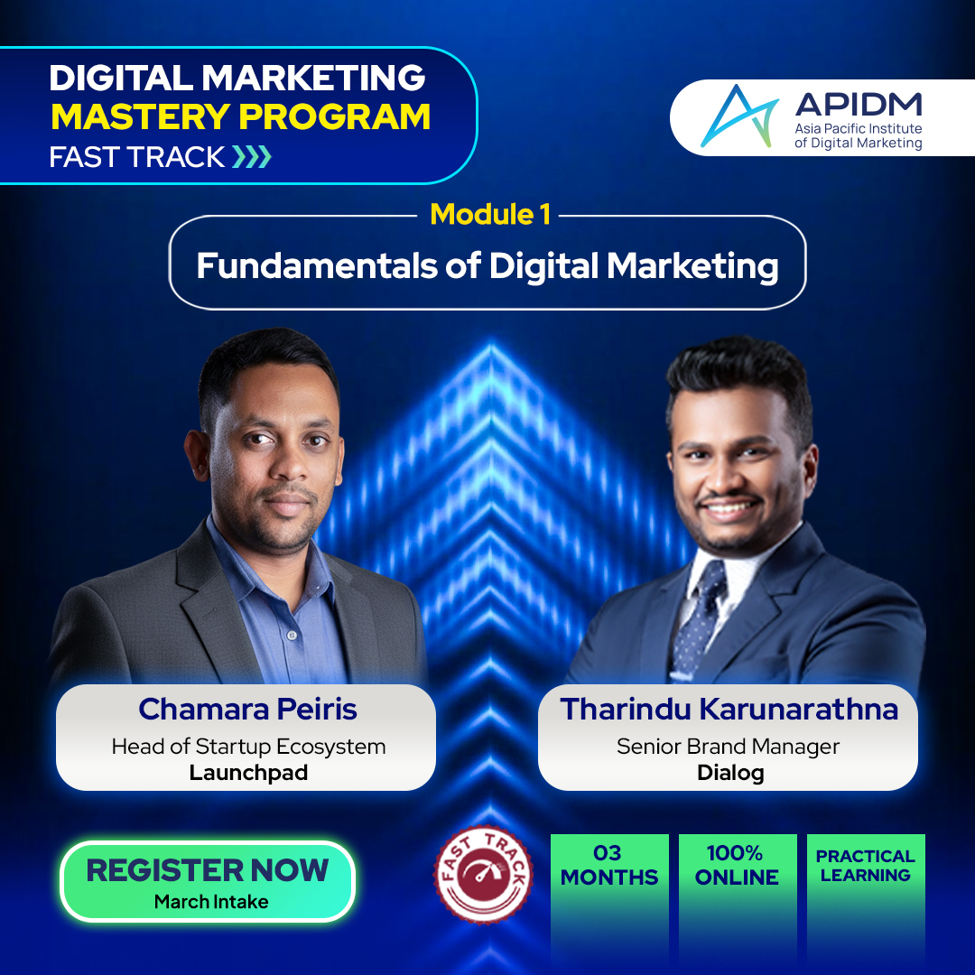 Asia Pacific Institute of Digital Marketing - APIDM Facebook ad