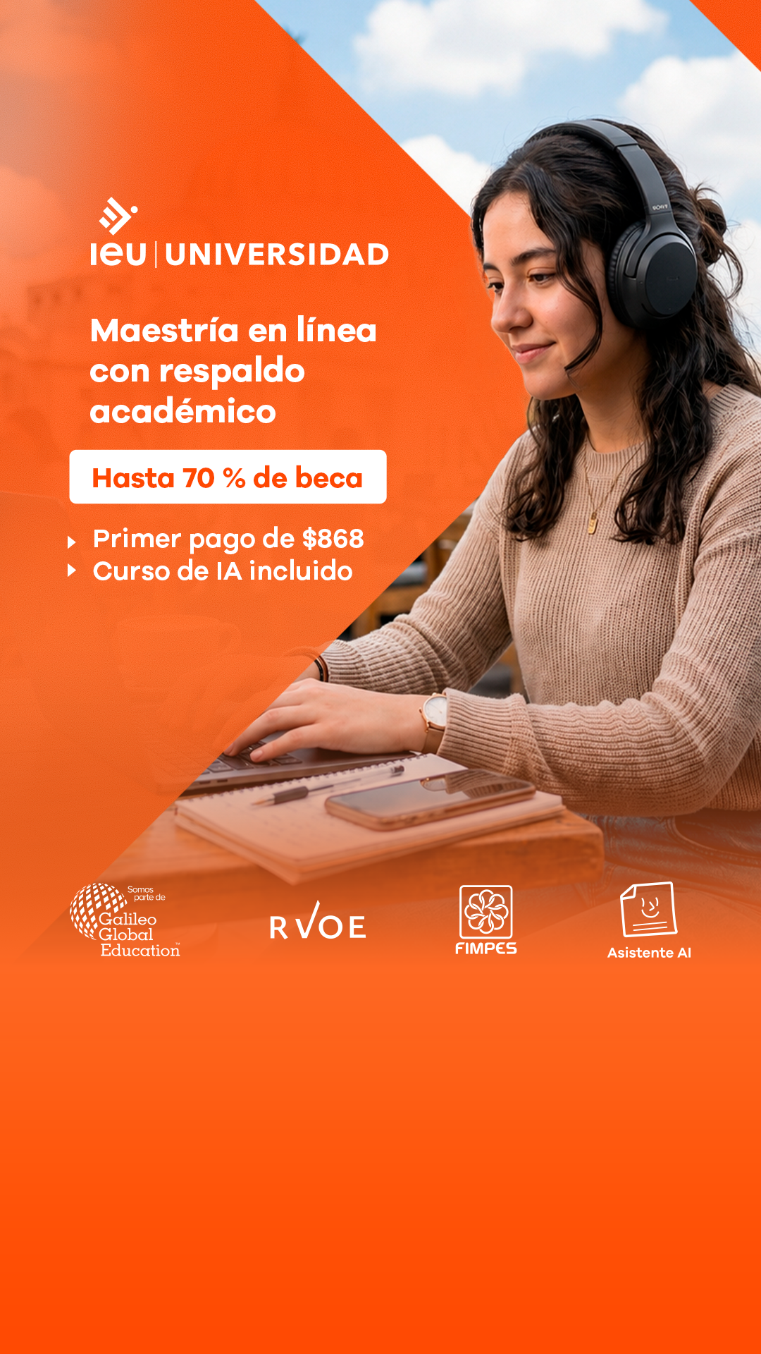 Universidad IEU Facebook ad