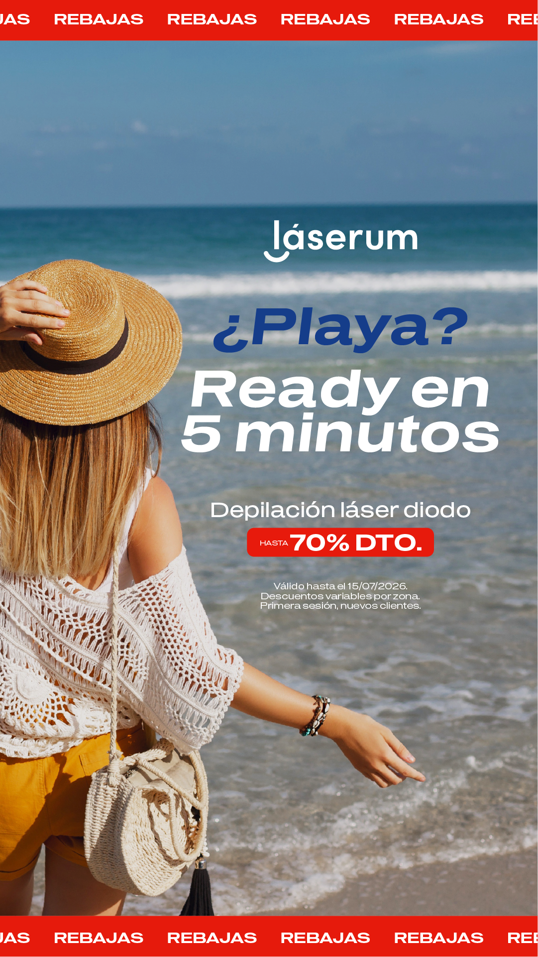 Láserum Facebook ad
