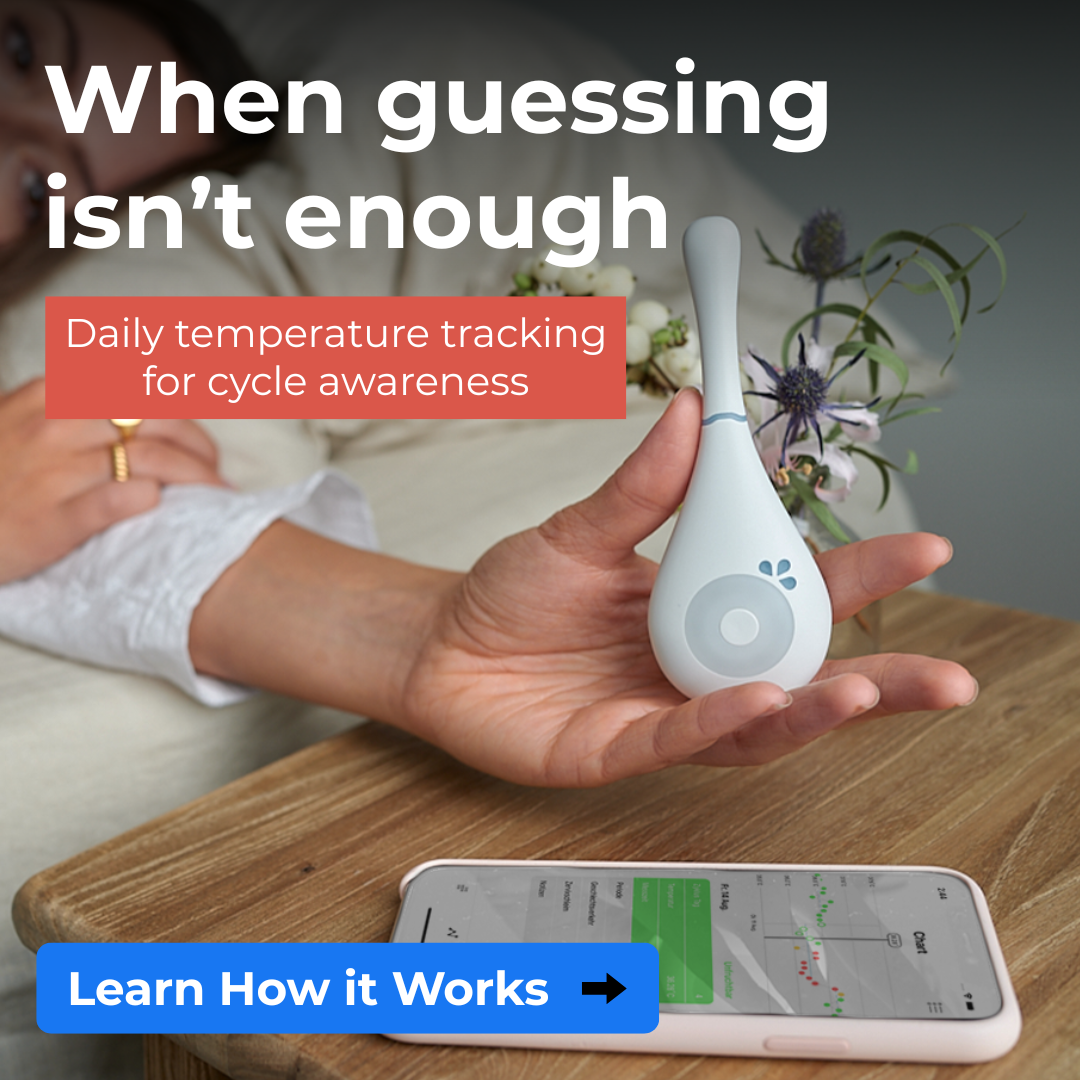 Daysy fertility tracker Facebook ad: If guessing about your cycle doesn’t feel right…