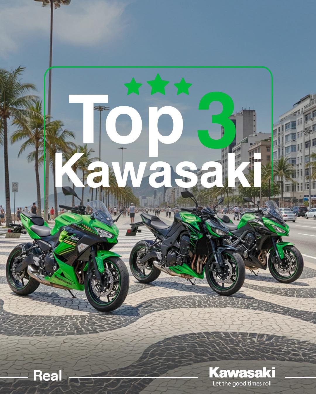 Kawasaki Real Facebook ad: Se você está pensando em comprar uma moto…
