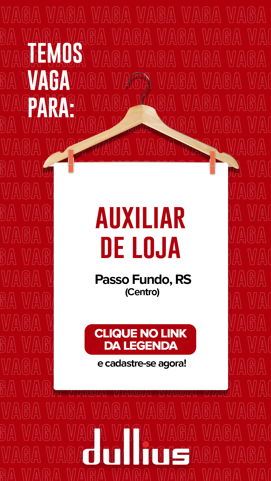 Lojas Dullius Facebook ad from Nov 6, 2024