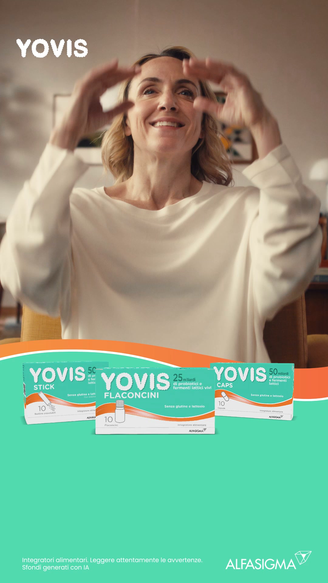 YOVIS integratori Facebook ad from Jul 10, 2026
