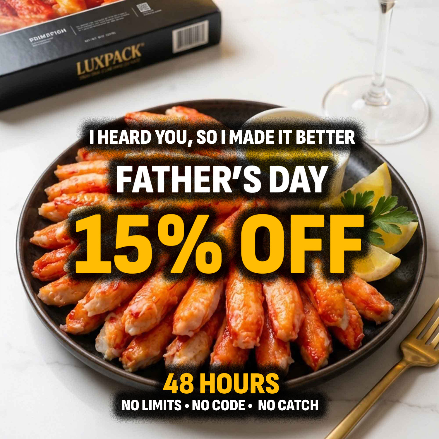 PrimeFish Seafood Co. Facebook ad