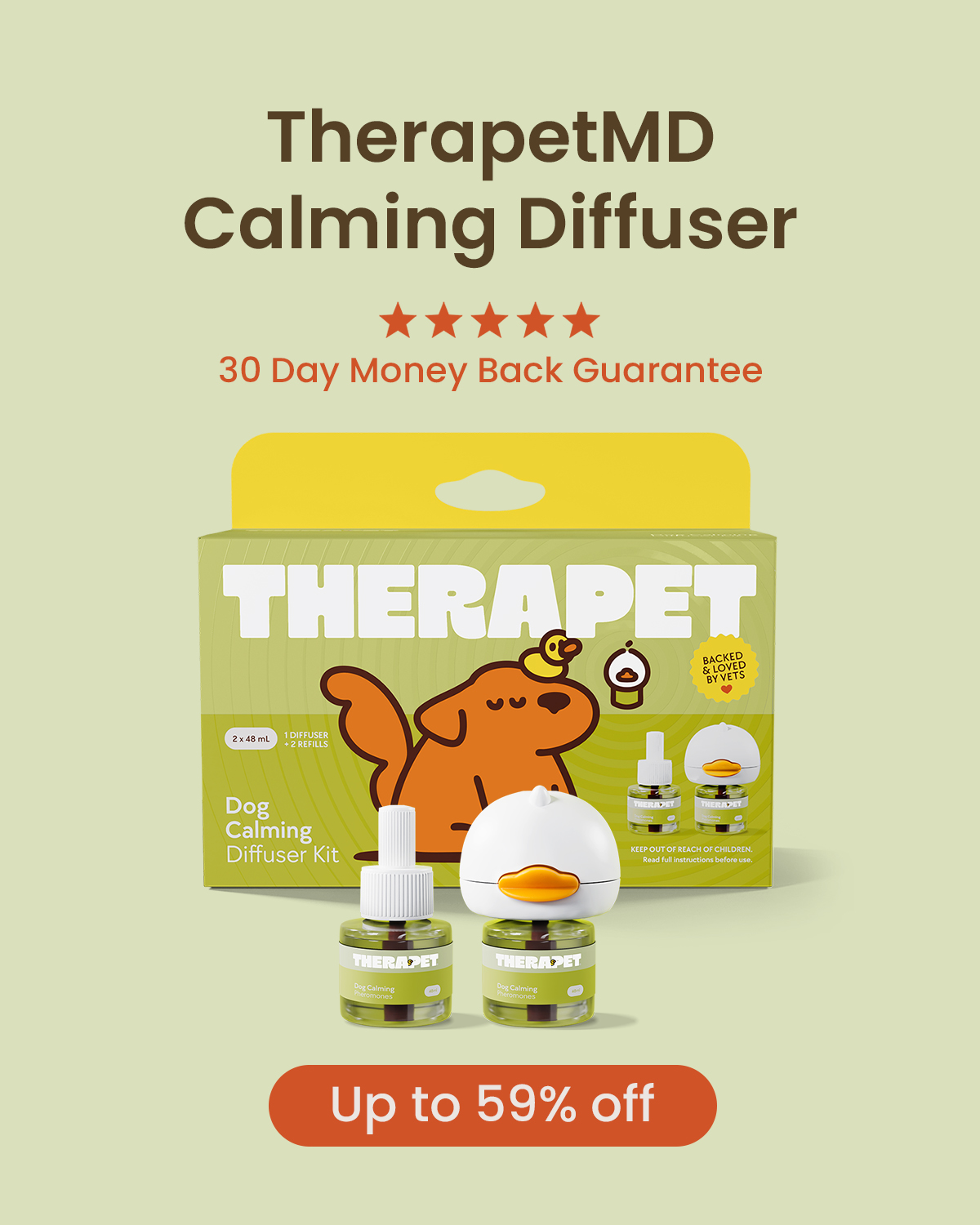 TheraPet Facebook ad