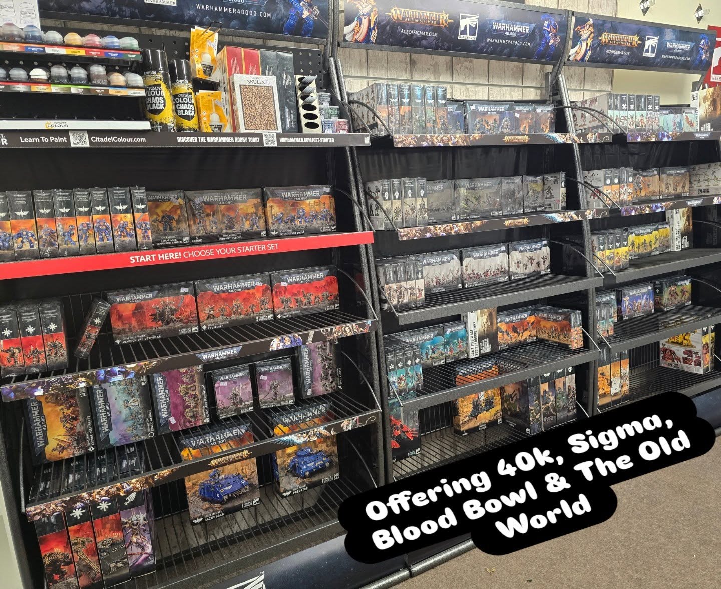 leicestershire_miniatures Facebook ad: Offering a wide range of Warhammer and Colour…