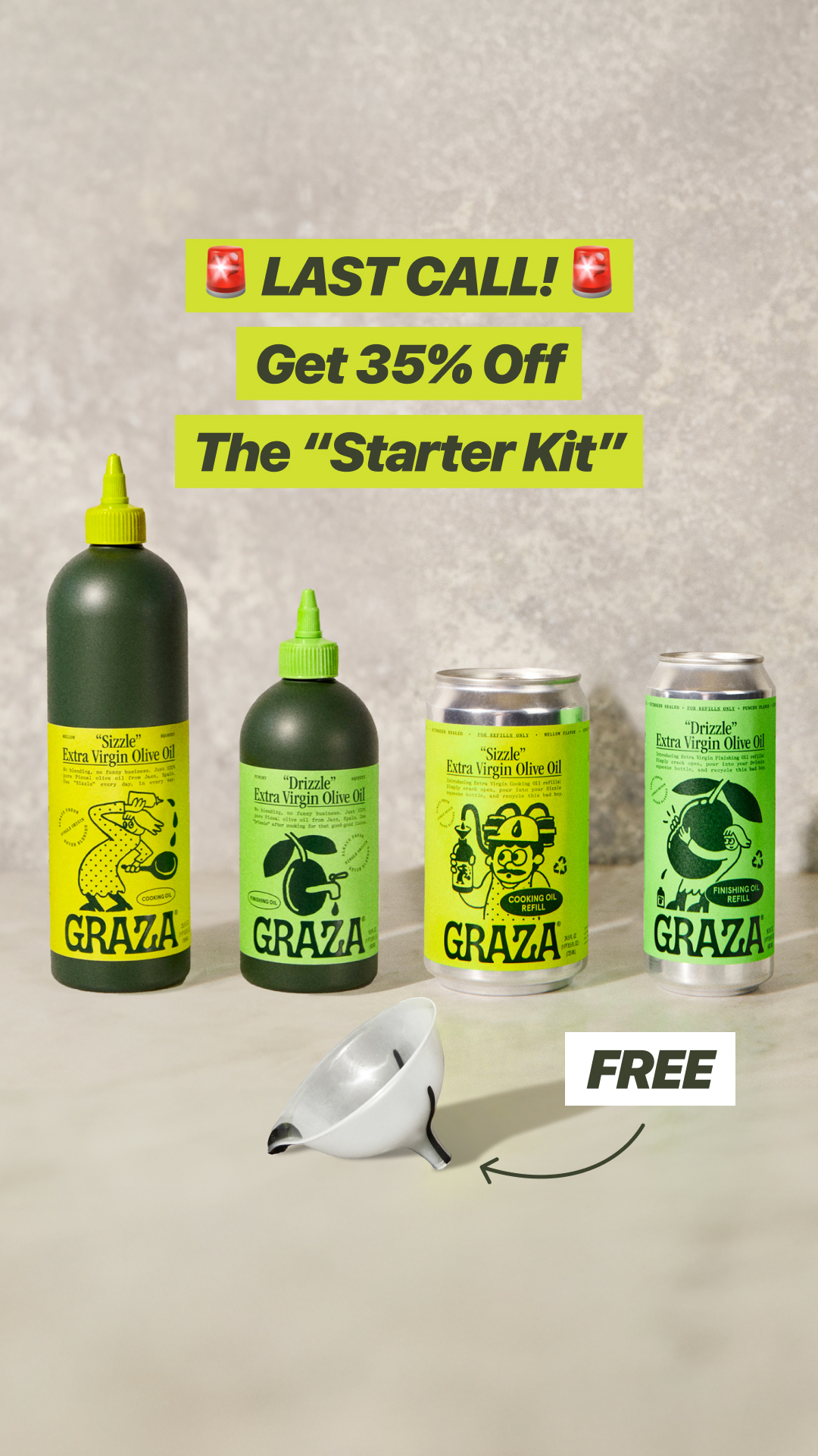 Graza Facebook ad from Jul 13, 2026