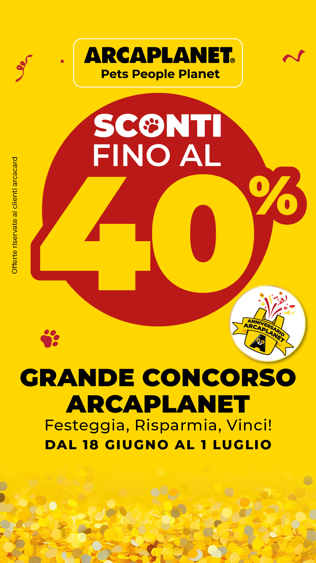 Arcaplanet Facebook ad