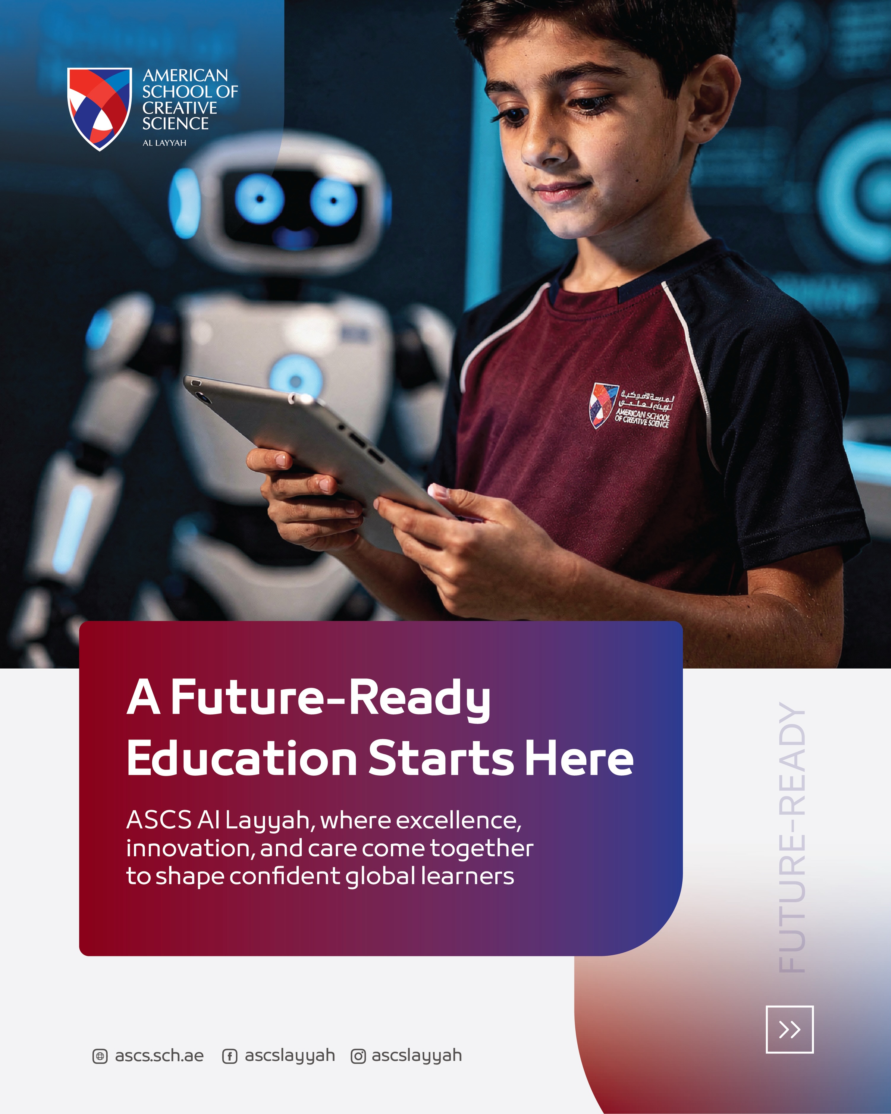 American School of Creative Science Layyah Facebook ad: American School of Creative Science, Al Layyah brings…