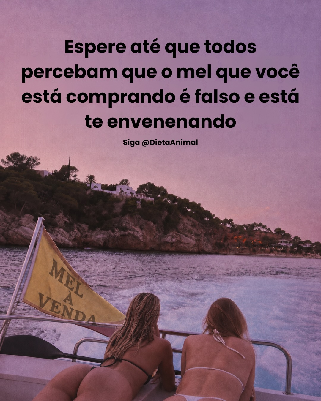 Dietaanimal Facebook ad: Mel é um super alimento que sempre foi…