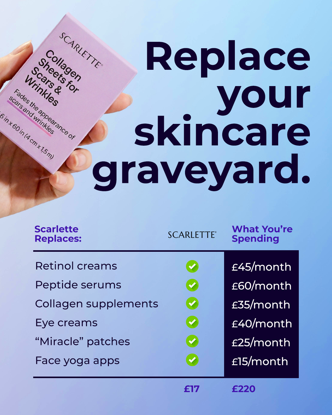 Scarlette Facebook ad