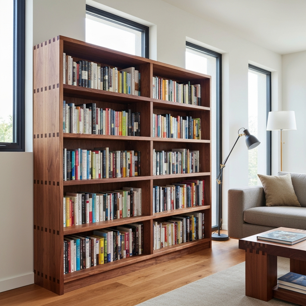 Certified Training Facebook ad: Build Custom Bookshelves