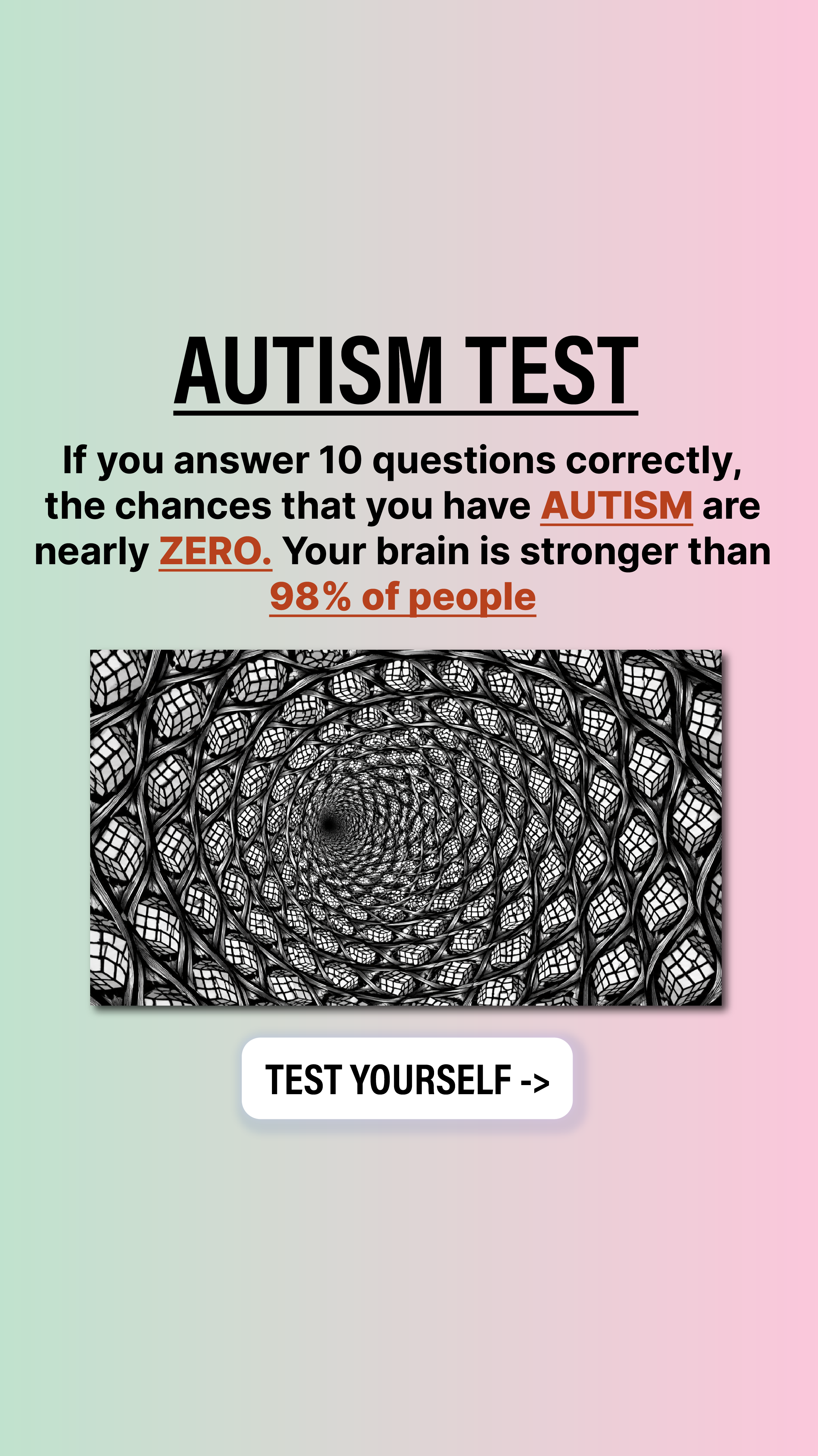 Brain Health Check Facebook ad