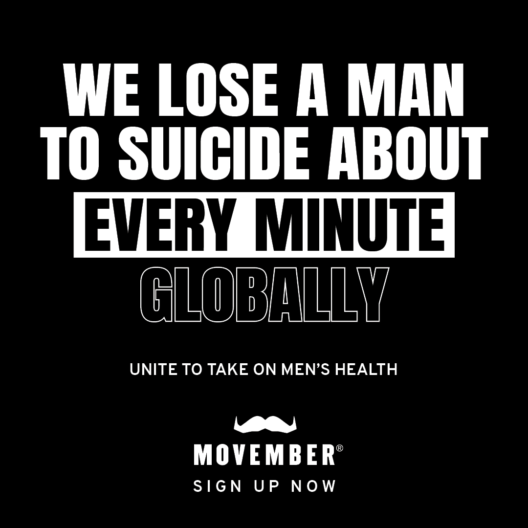 Movember Australia Facebook ad: Men’s health needs your Growmitment