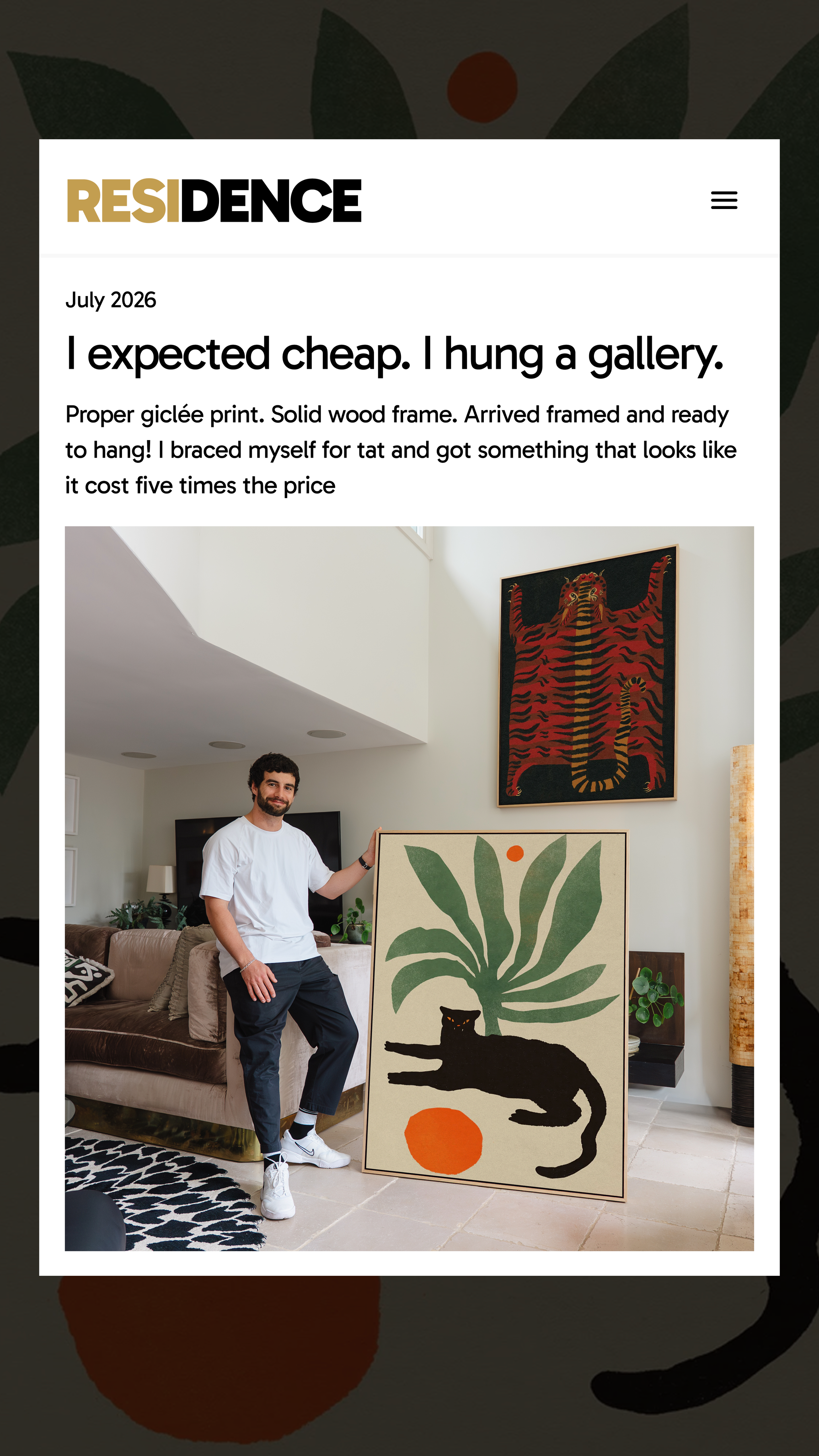 GoodMood Facebook ad