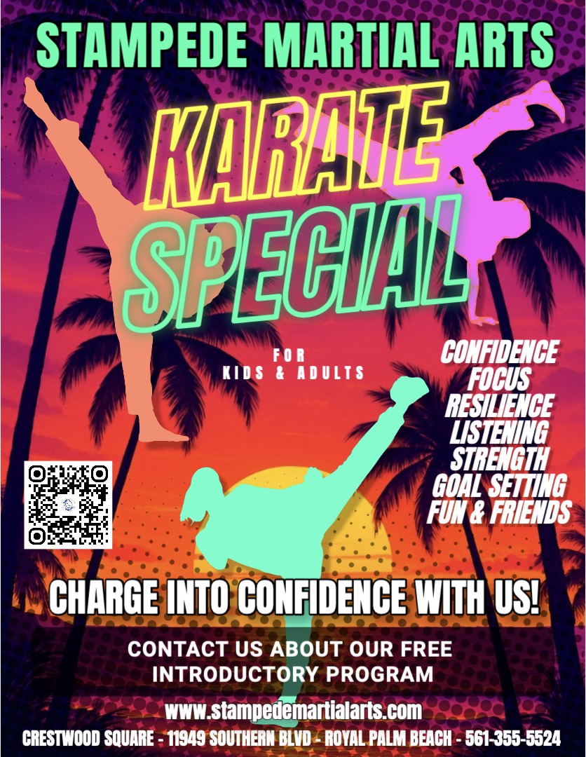 Stampede Martial Arts Facebook ad