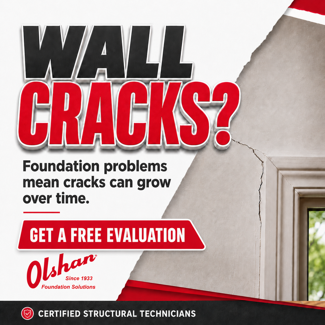 Olshan Foundation Repair Facebook ad