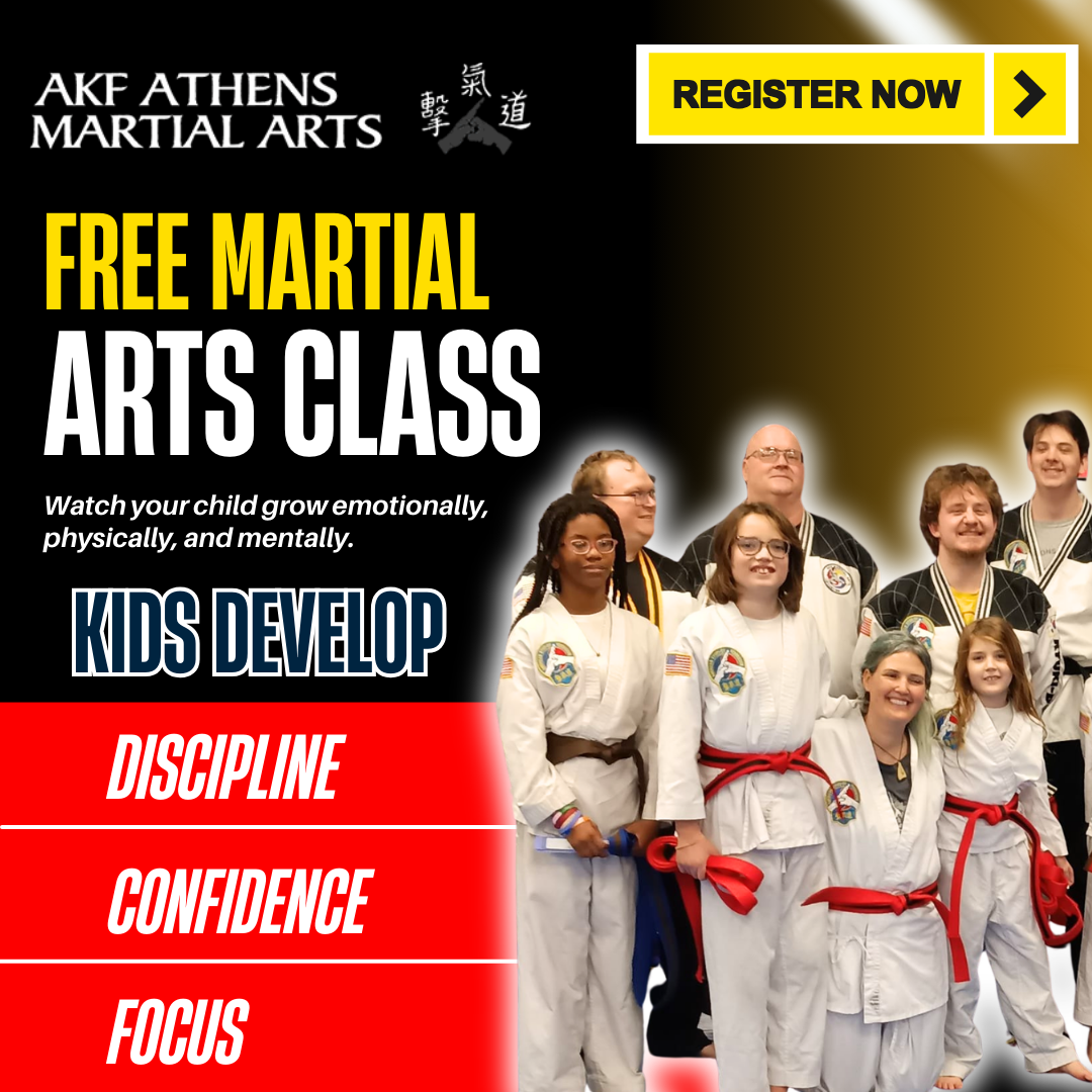 AKF Athens Martial Arts Facebook ad