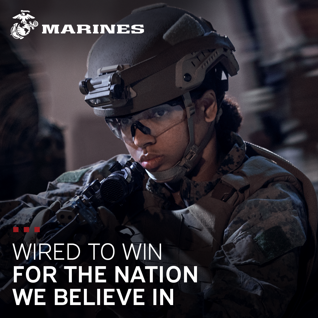 Marine Corps Recruiting Facebook ad