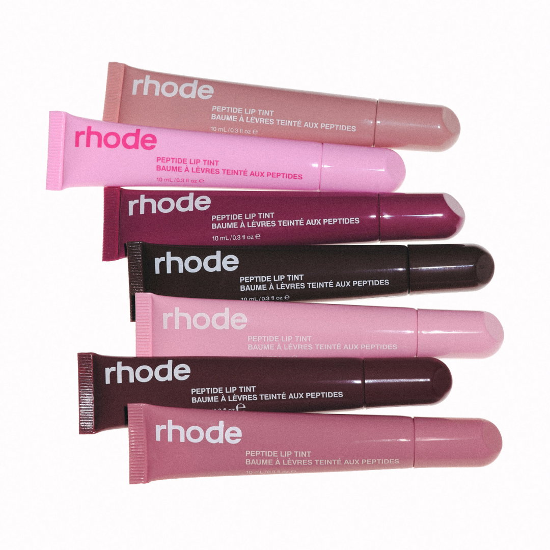rhode Facebook ad: peptide lip tint