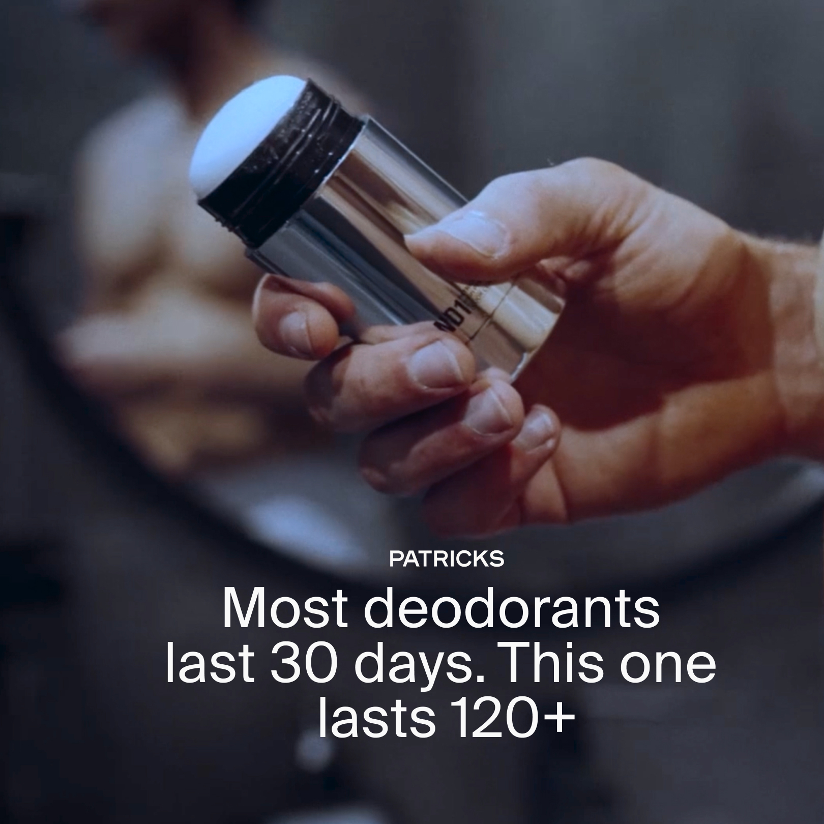 PATRICKS Facebook ad: ND1 neutralises odour, and leaves you smelling like…