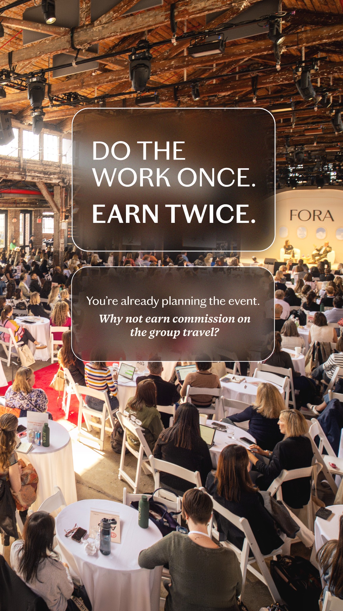 Fora Community Facebook ad