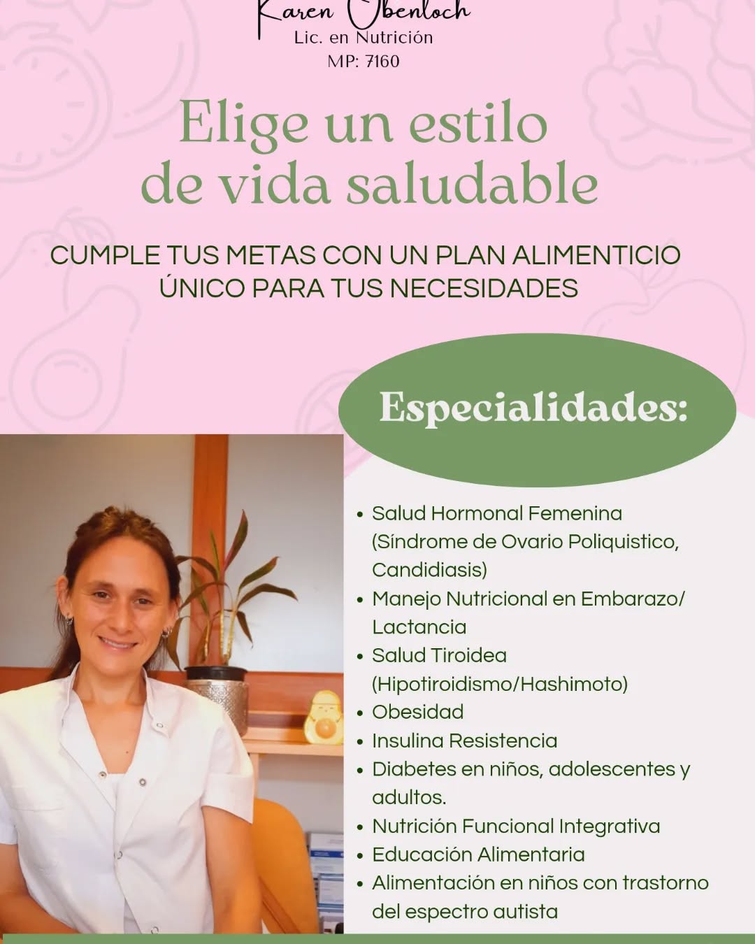 nutripan_nutricion Facebook ad: Consultas/turnos online o presencial.