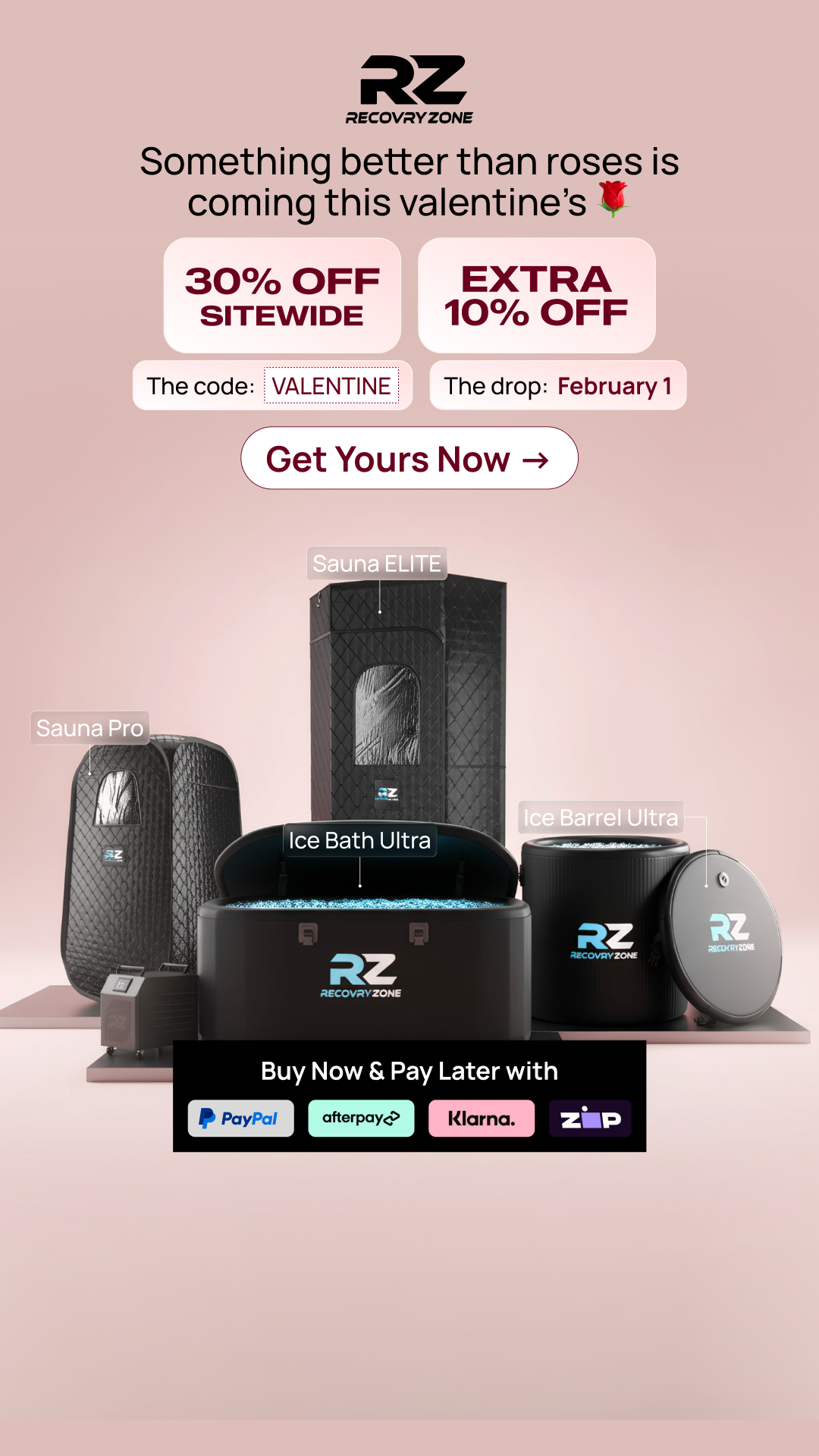 Recovry Zone Facebook ad