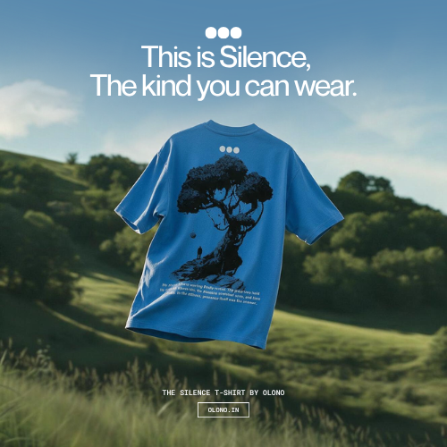 Olono.in Facebook ad: Silence, Made Wearable