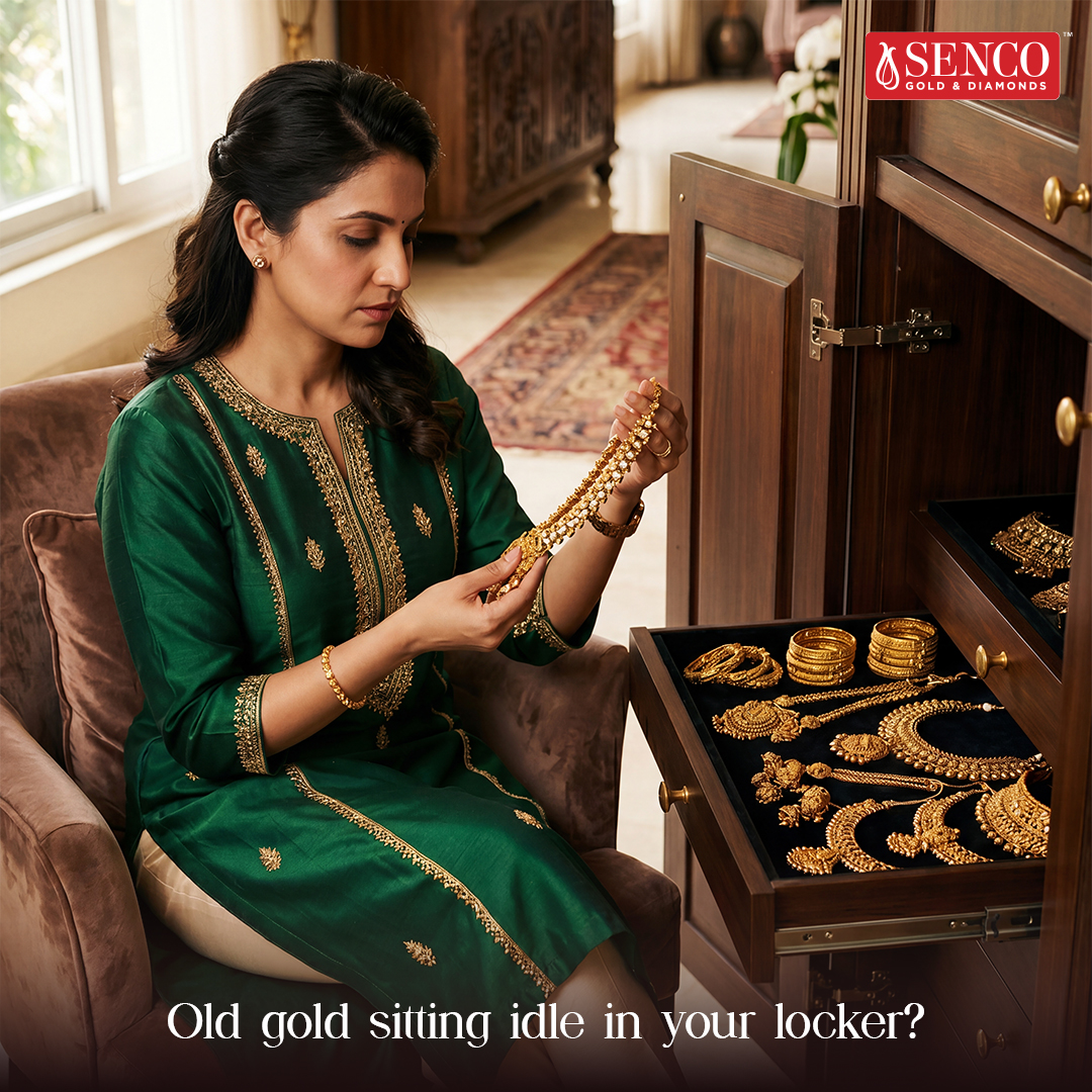 Senco Gold & Diamonds Facebook ad: Some gold holds memories.