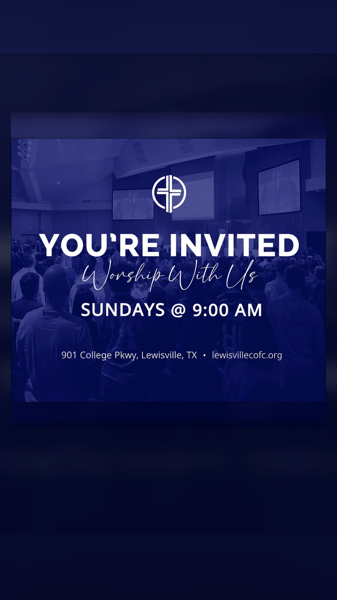 Lewisville Church of Christ Facebook ad: Visit Lewisville Church of Christ