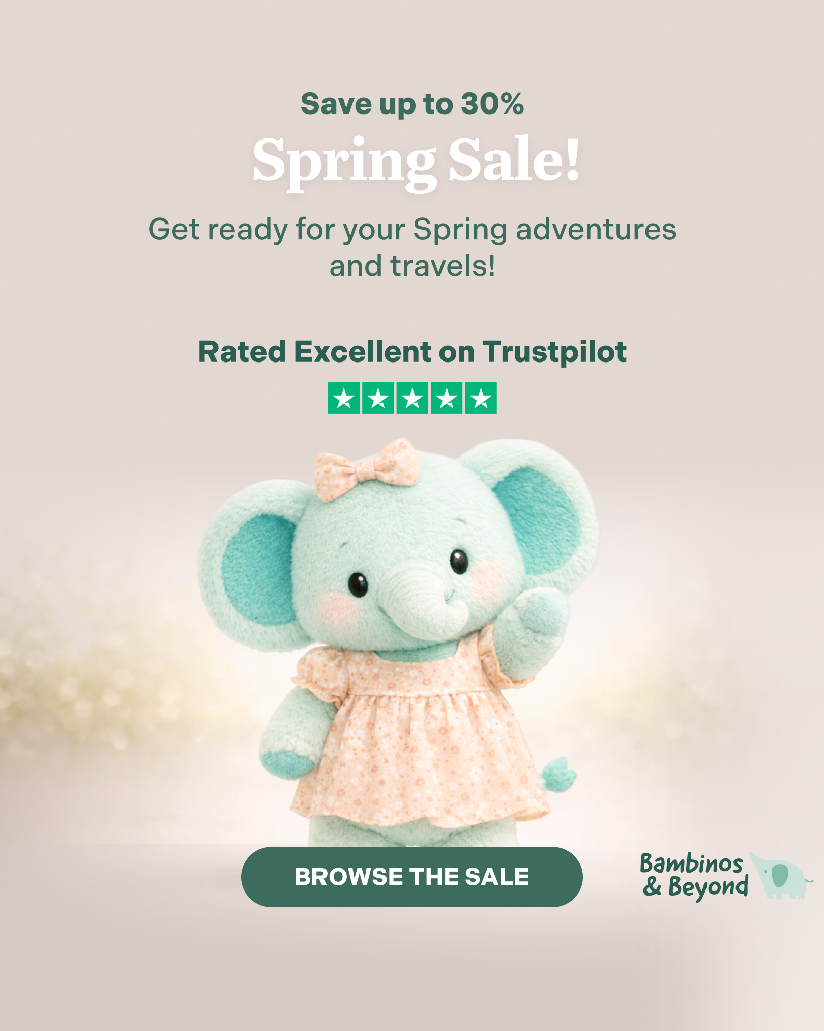 Bambinos & Beyond Facebook ad