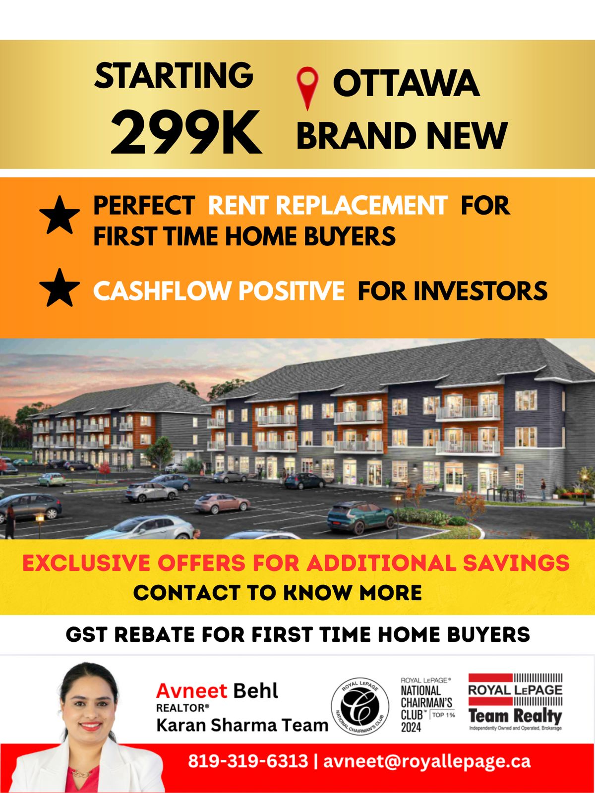 Realtor Avneet Behl Facebook ad