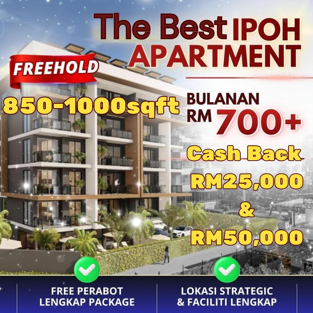 Fly Marketing 668 Facebook ad: Free Cash Back RM25k-RM50k