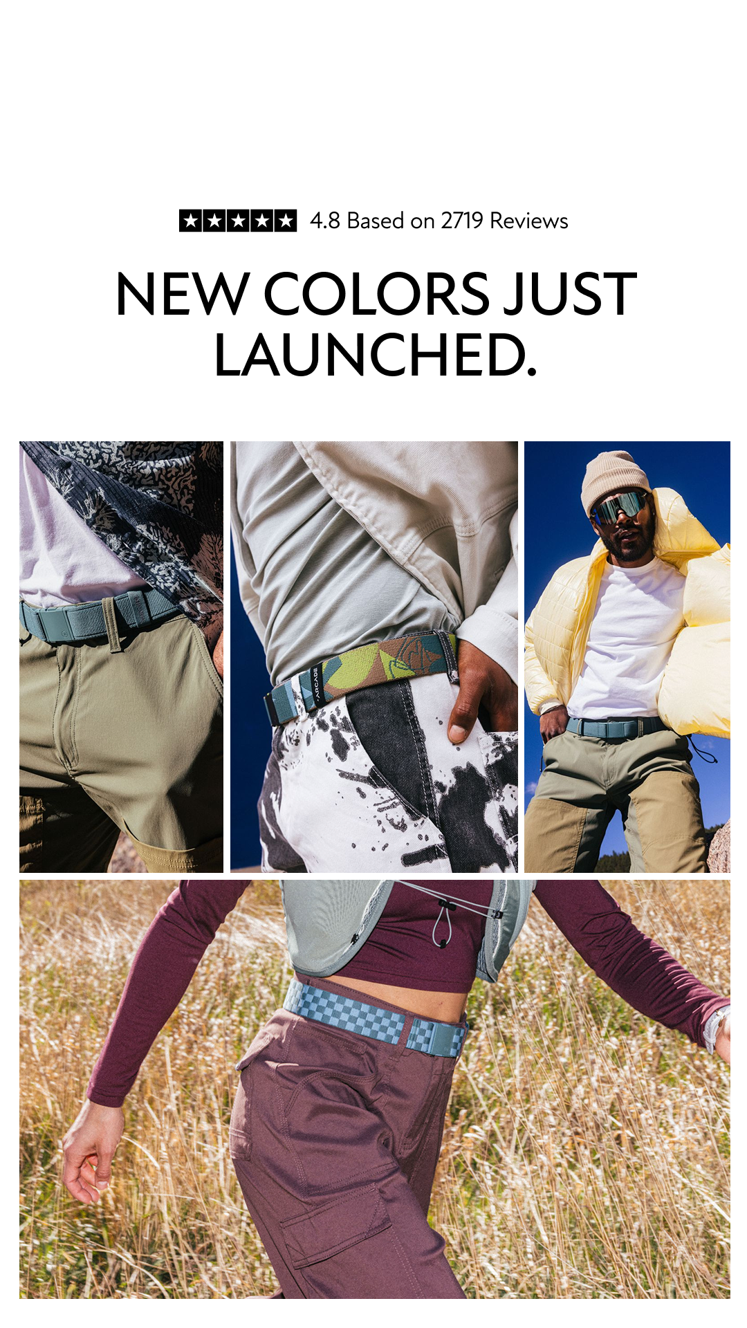 Arcade Belts Facebook ad
