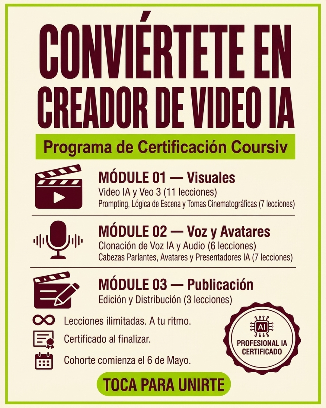 Coursiv Facebook ad