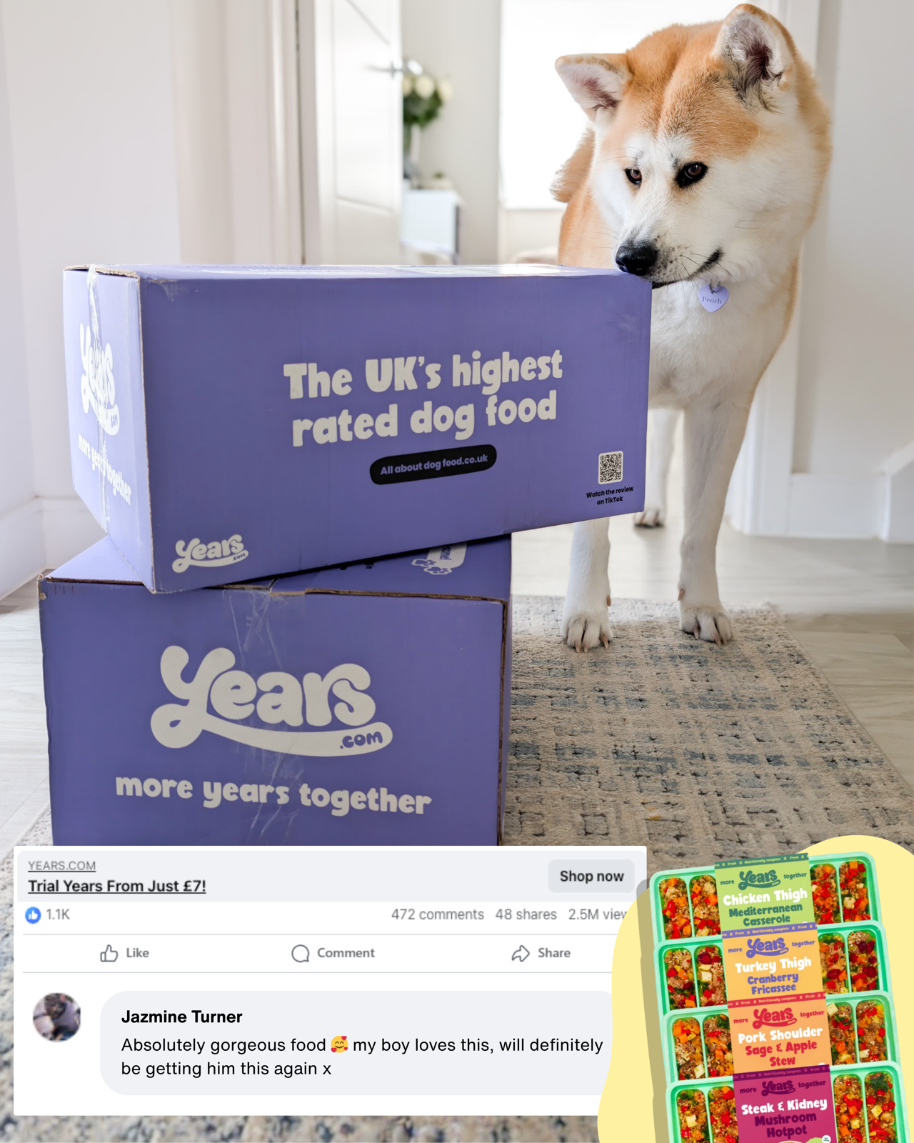 Years Facebook ad