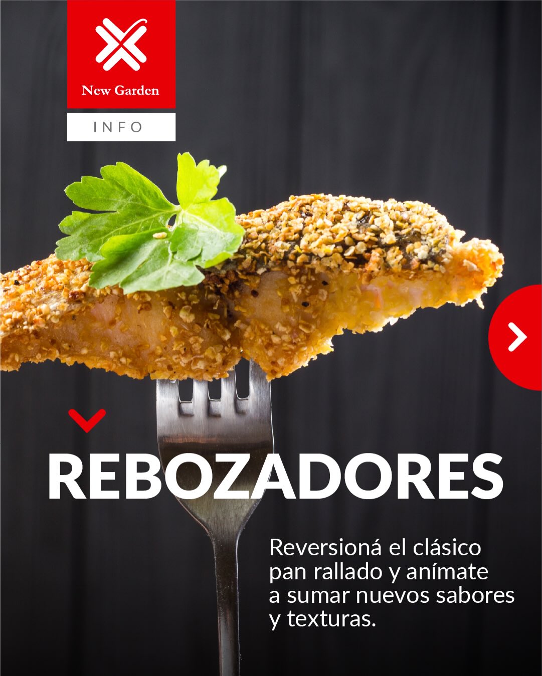 New Garden Facebook ad: ¿Sabías que existen otros rebozadores además del pan…