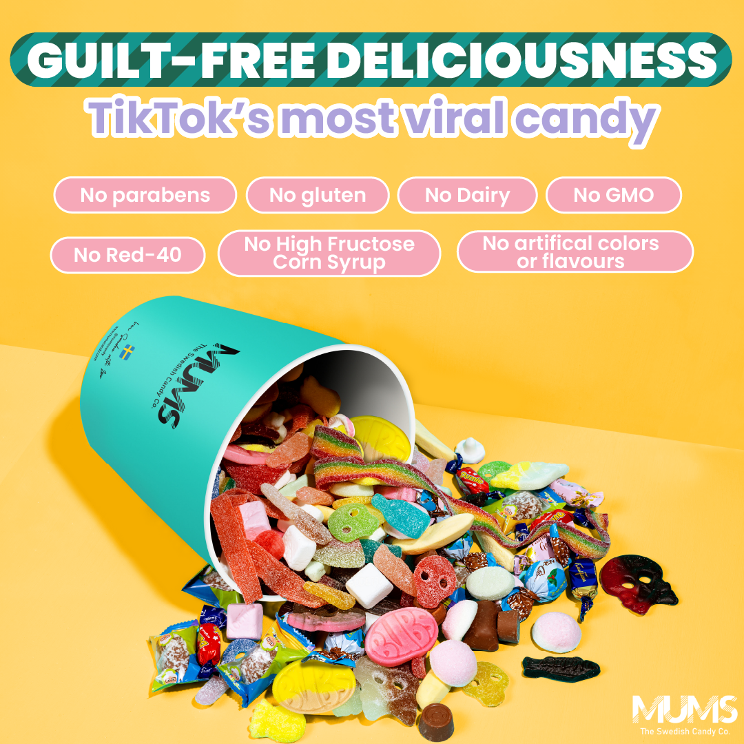 Mums - The Swedish Candy Co. Facebook ad