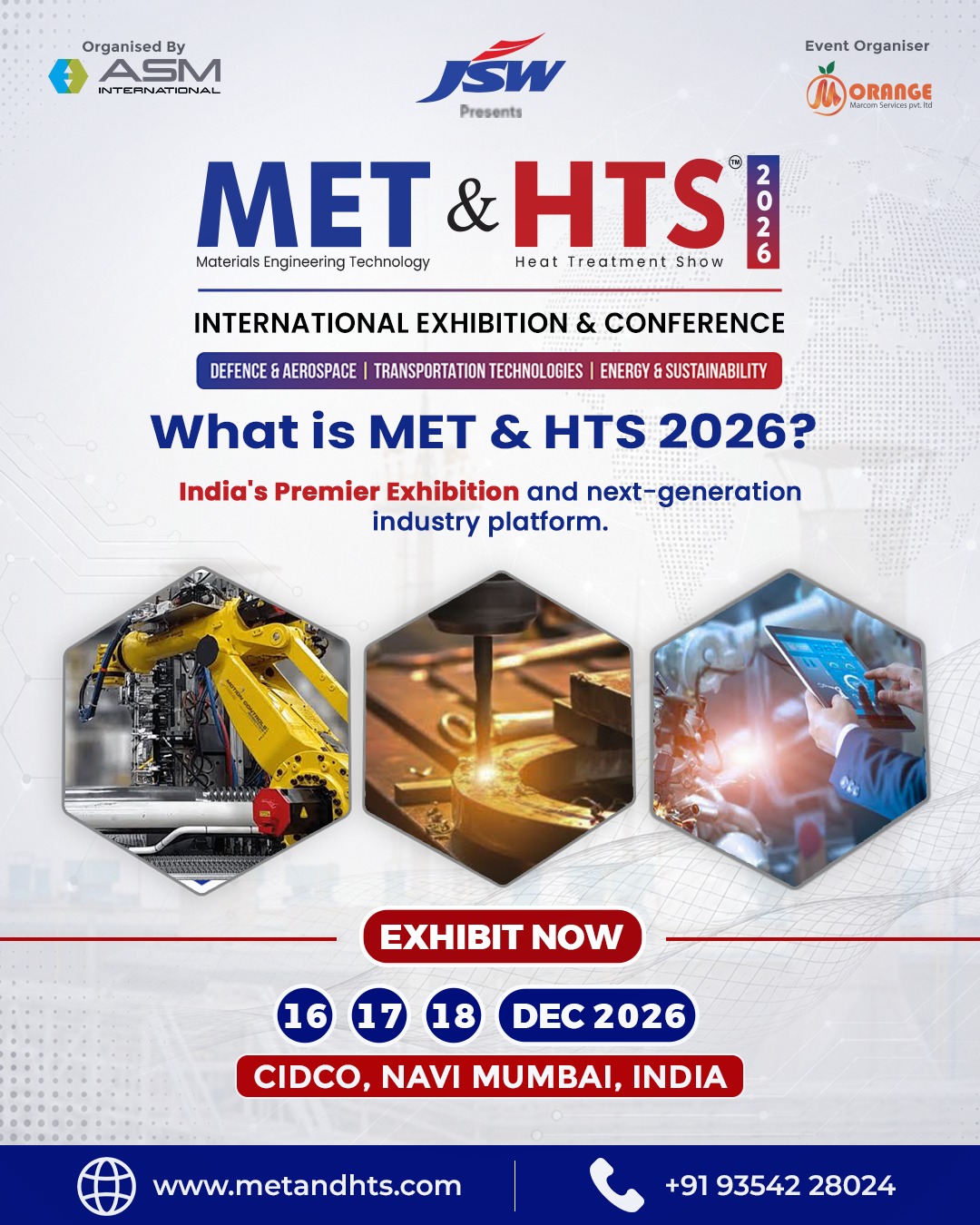 MET & HTS Facebook ad: Exhibit at MET & HTS Expo 2026, India's…
