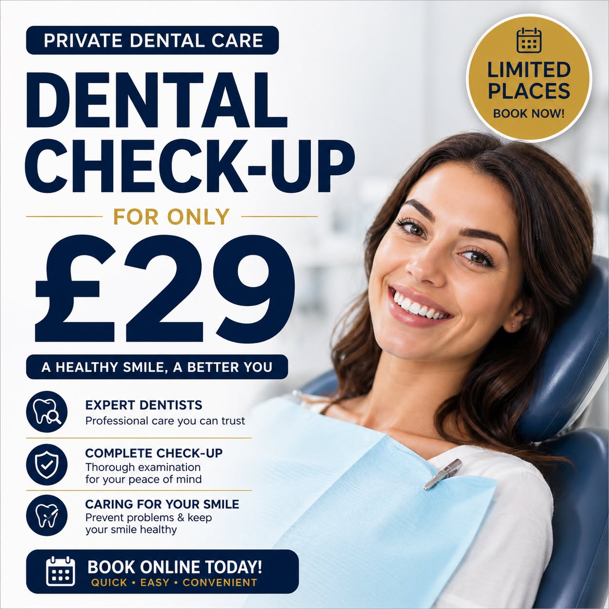 General & Cosmetic Dentistry Facebook ad