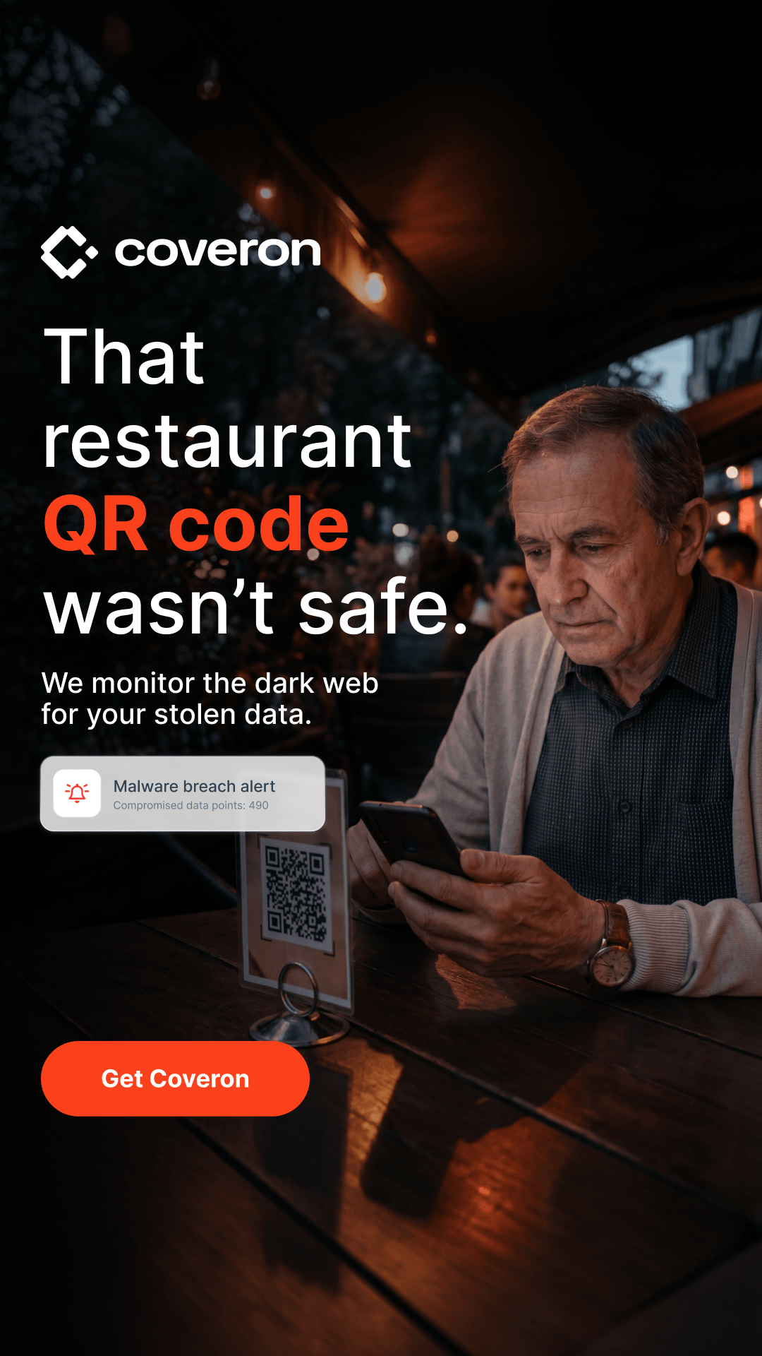 Coveron Facebook ad