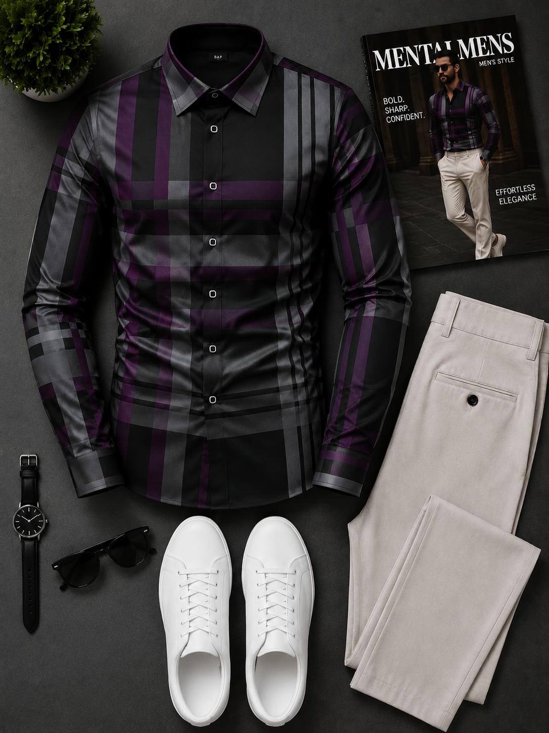 MentalmensShop Facebook ad: Upgrade Your Style Game