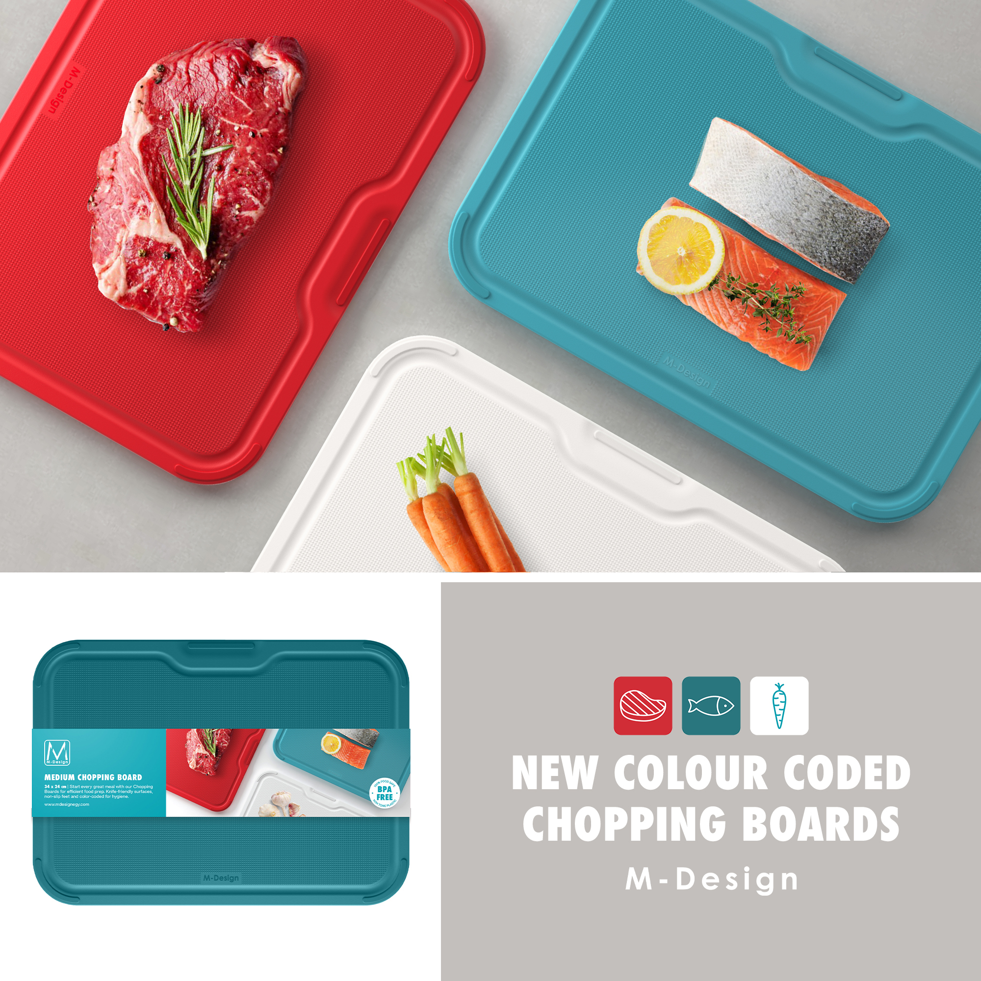 M-Design Facebook ad: ارفعى مستوى تجربتك في الطبخ مع M-Design