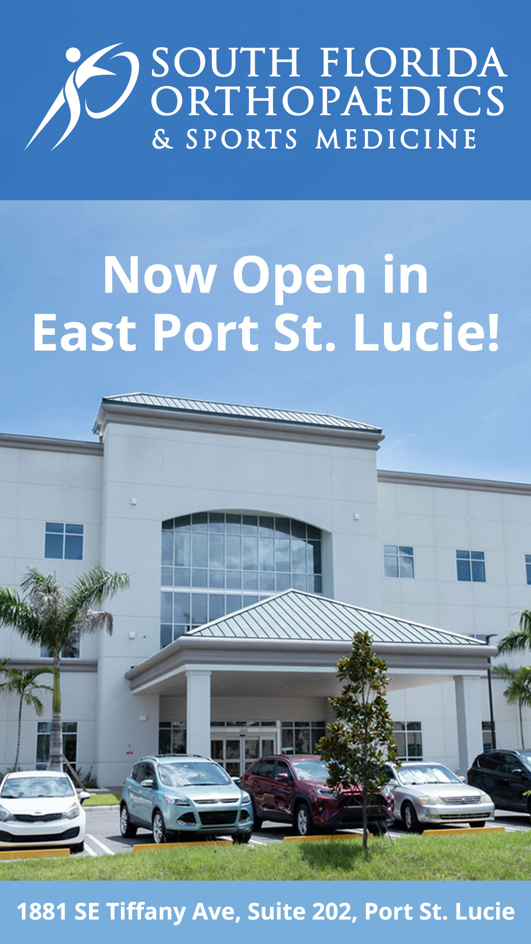 South Florida Orthopaedics & Sports Medicine Facebook ad