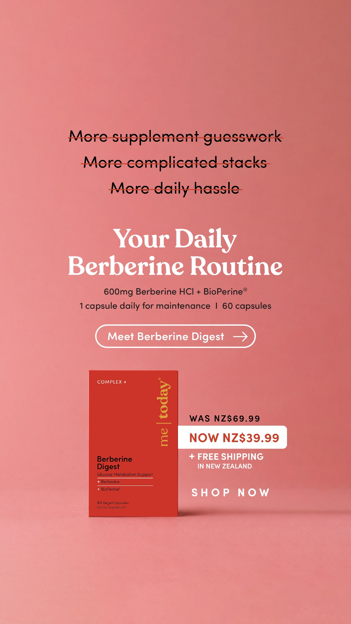Me Today Facebook ad